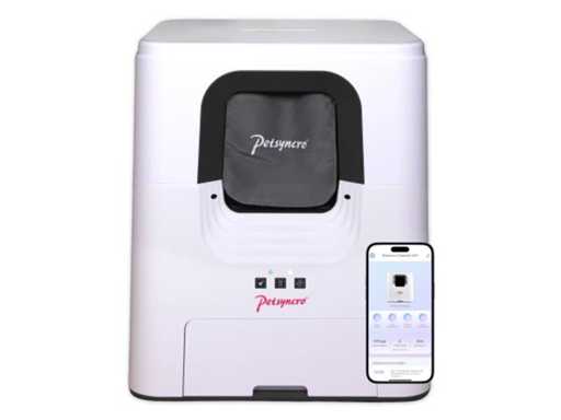 Lettiera automatica autopuliente Cleanme con app - 60 litri