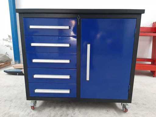 Metallwerkbank – Werkzeugwagen