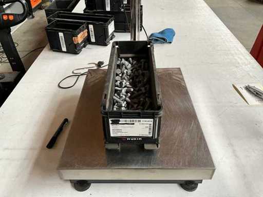 Boulon hexagonal Würth 10,55 kg M10x35 dans une boîte empilable