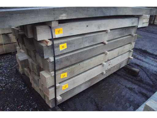 0,13 m³ grinzi de stejar 120x120