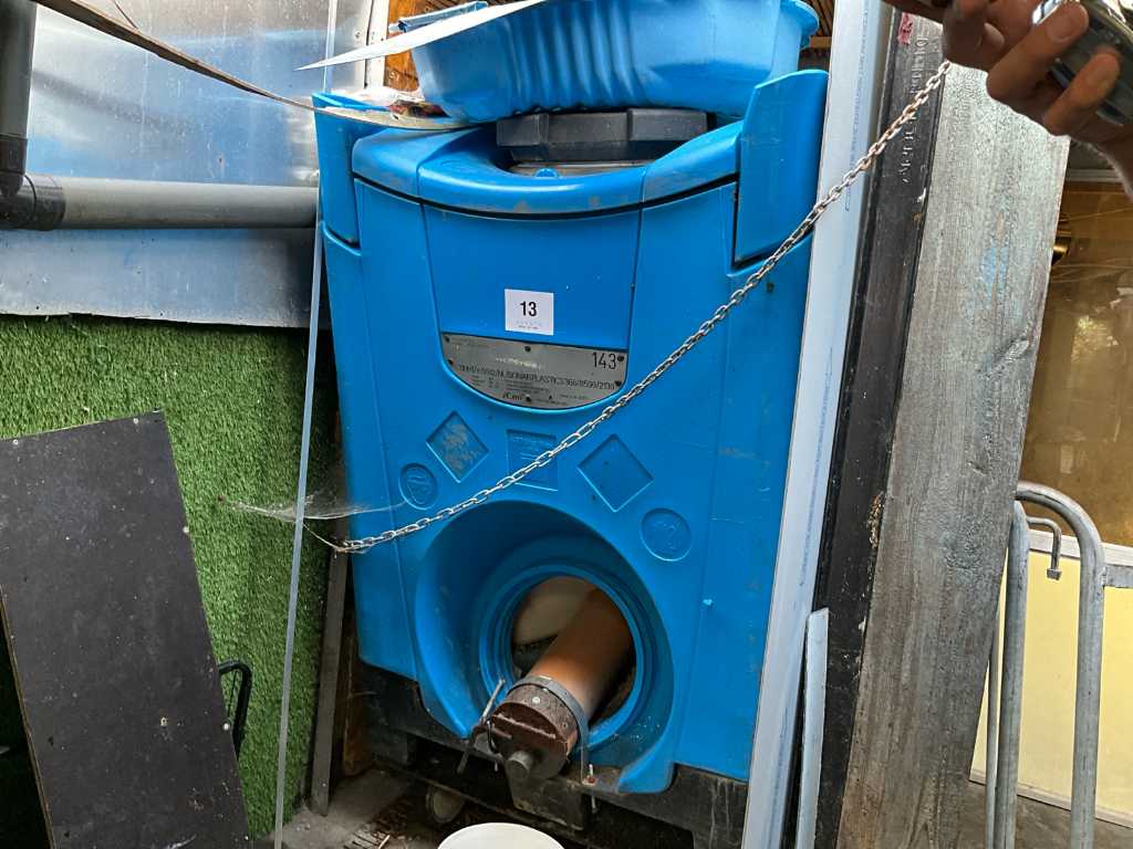 Opslagtank/verdeler voor pellets BONARPLASTICS