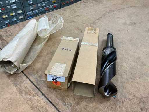 DIN 345 Type N HSS Twist Drill with Morse Taper 71.00 mm