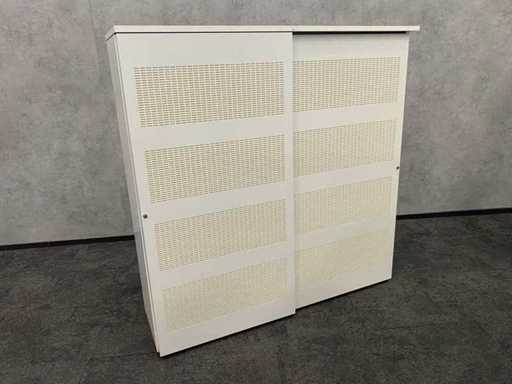 hoge akoestisch stalen schuifdeurkast