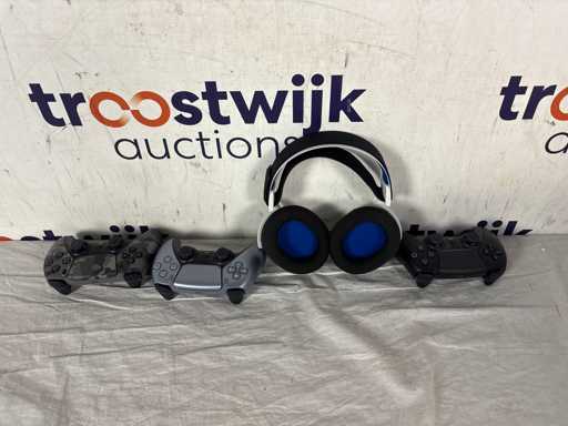 Sony DualSense – PS5 controller | Sony DualSense – PS5 controller | SteelSeries Arctis 7P+ – Gaming headset