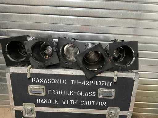 Dts mod Par 64 Lumini de petrecere retro