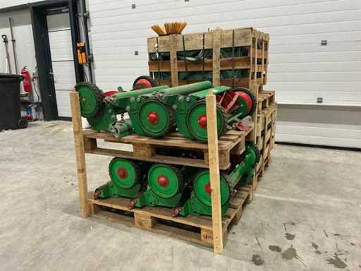 Professionelle Walzenmäher-Einheit (12x)