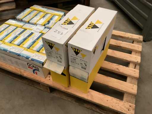 Hojas de lija Sia 115x125 mm