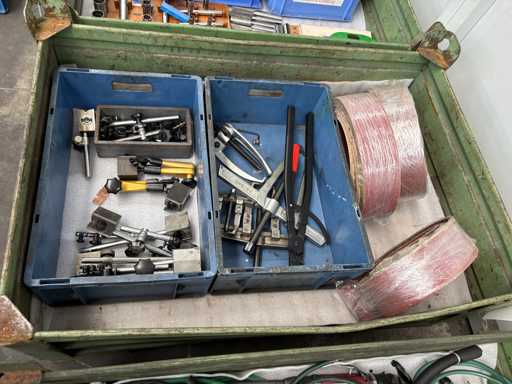   Lots of machine accessories