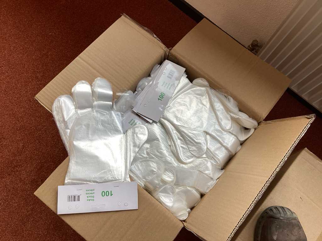 Handschuh Polyethylen auf Karton (10000x)