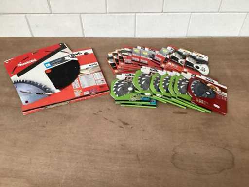 mix kavel diverse zaagbladen (22x)