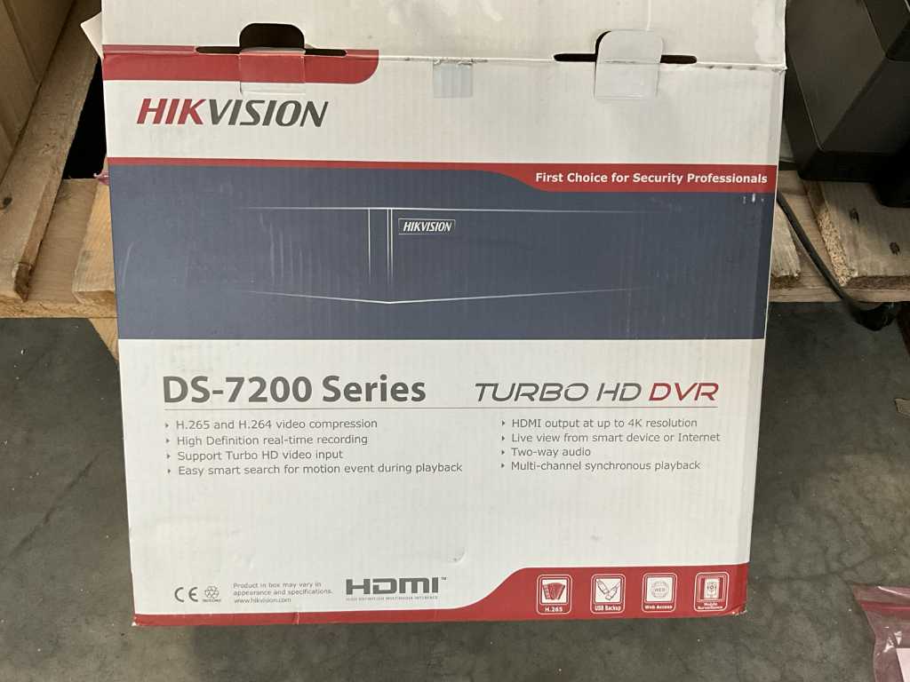Enregistreur Turbo HD DVR HIKVISION DS-7200
