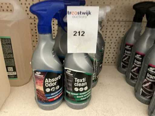 Candicar, contenuto 750 ml Spray Lattina Tessile e Distruttore di Odori (5x)