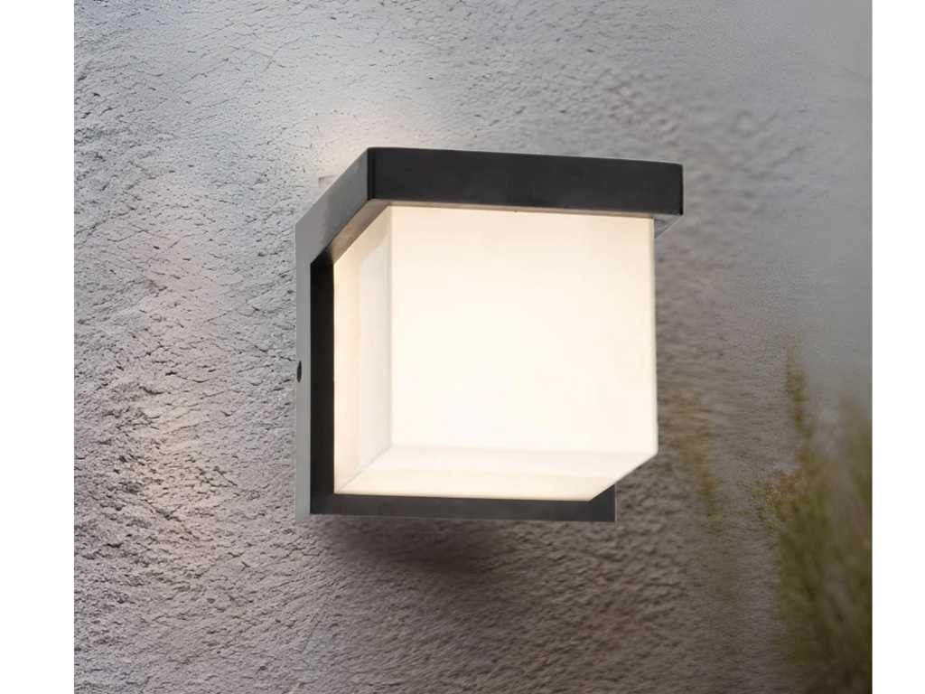 4 x Trope Opal outdoor wall lamp black
