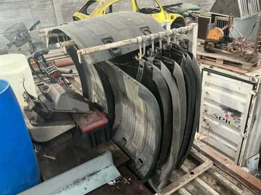 Mudguard truck tractor (12x)