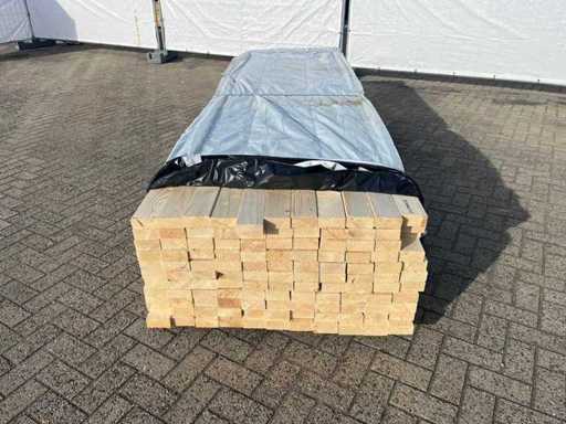 Belka drewna 3900x100mm 137 elementów 493m1 nowe, nieużywane