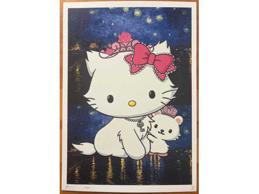 DEATH NYC: Van Gogh Hello Kitty 76/100