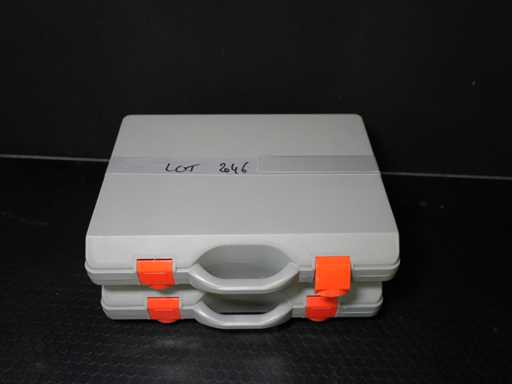 AED - SET OF 2 FIBER ADAPTER SET SC MALE OPTICAL FEMALE TX/RX - Video