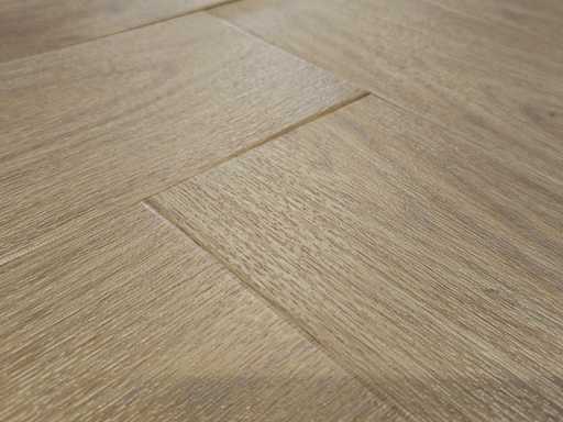 108 m2 PVC dryback visgraat - 914 x 102 x 2,5 mm