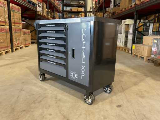 2025 SG Werkzeuge SG14-24 XXL Tool trolley filled