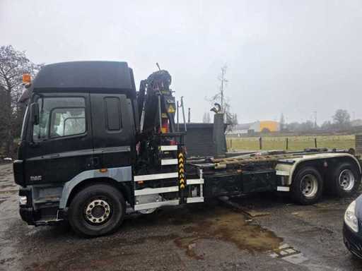 2006 DAF 85.430 Lkw mit Palfinger-Kran