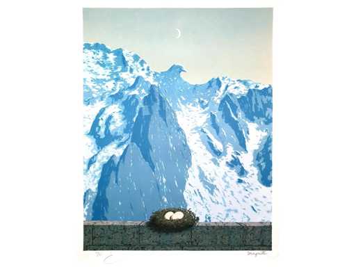 René Magritte - Le domaine d'Arnheim - lithograph