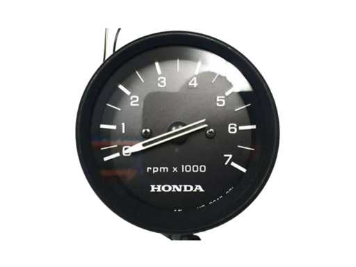 Honda 7000 RPM Outboard Tachometer Display Black-37250-ZV7-913