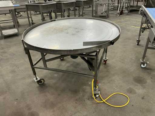 Edelstahl rotierender Puffertisch