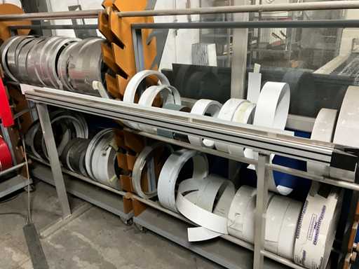 Cartouches (3x) avec bande à rouleaux en aluminium (40x)