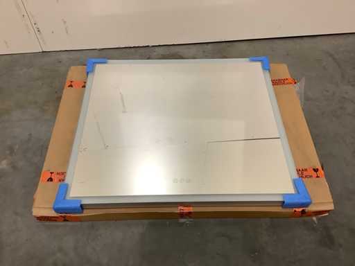 ESS Lugano - Led - Bathroom Mirror Aluminum 90X80CM