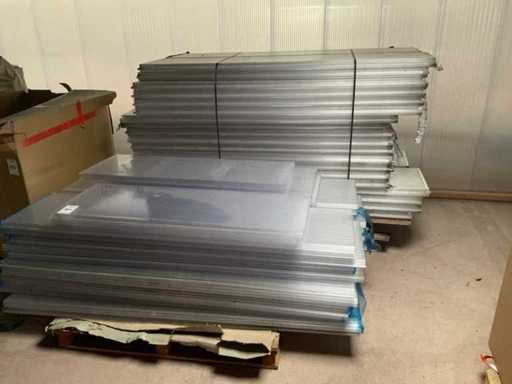 Partij klik polycarbonaat kanaalplaten