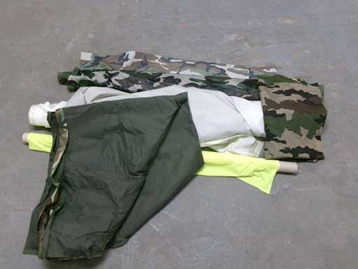 Stoff-/Andruckrollen, tarn Mix