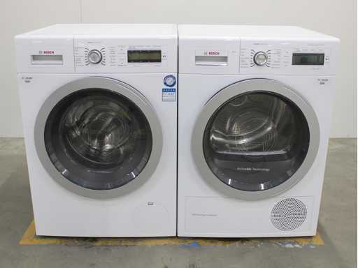 Bosch HomeProfessional Wasmachine & Bosch HomeProfessional SelfCleaning Condenser Wasdroger