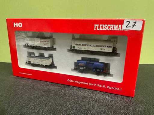 Wagons miniatures Fleischmann Güterwagenset 581008