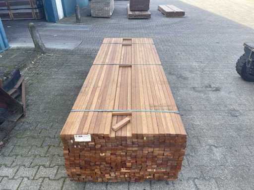 Guyana Teak Slats Planed 2750x40x27mm (228x)