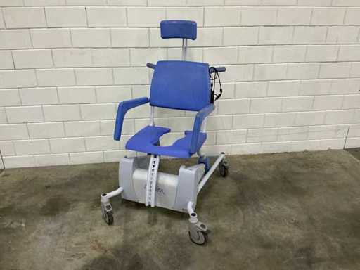 Lopital - Reflex - scaun mobil de duș cu scaun de toaletă