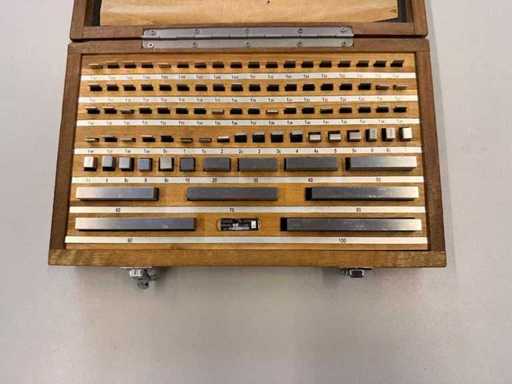 Mitutoyo - Endmaßsatz (Block Set), metrisch 1,001 - 100,00 mm