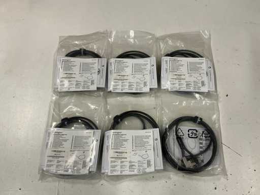 Kensington Slim-Kombinations-Laptop-Schlösser (6x)