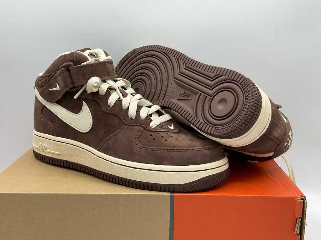 Nike Air Force 1 Mid QS Chaussures Chocolat 38