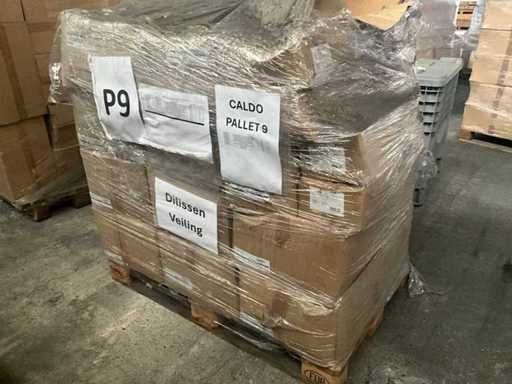 Partij diverse afdekkappen en glasondervullingen Caldo (7795 stuks) - (KP1010)