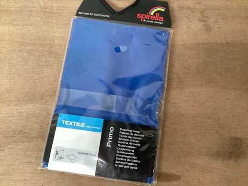 Elektryczna zasłona prysznicowa Spirella Primo 120x200 cm (56x)