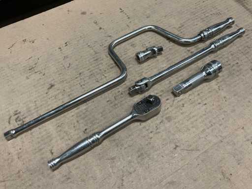 Snap-on-Antriebs-Sockelsatz