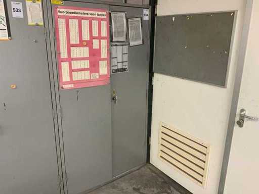 Dulap de lucru cu conținut