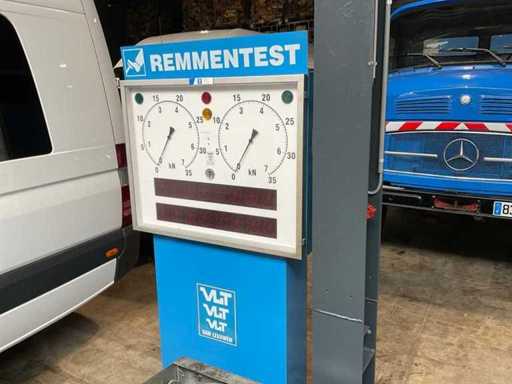 1996 Van Leeuwen Test Systems VLT 14333/M Brake Test Bench