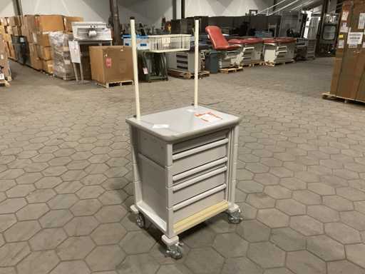 HermanMiller Milcare Hospital Cart
