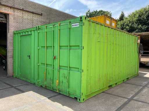 Double storage container 20ft