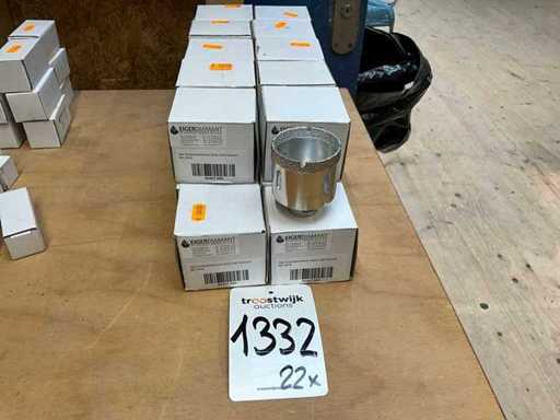 60,M14 Dia-Trockenbohrkronen Silver Drill Premium (22x)