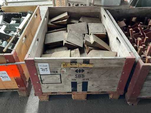 Pane din lemn pe paleți