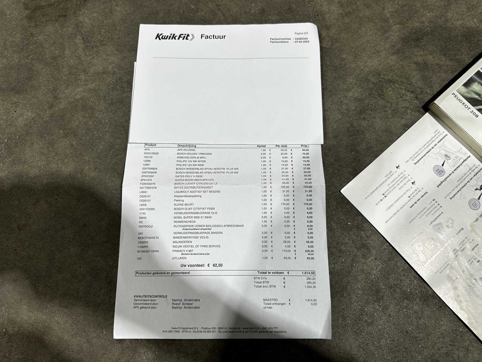 Peugeot 208 1.0 PureTech Access 67pk 2015 (Origineel-NL), GK-426-P