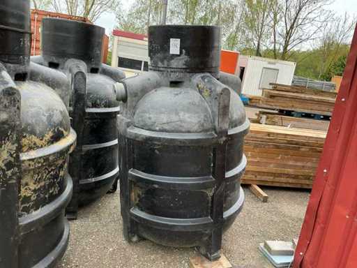 Poziomy zbiornik magazynowy VECO-CLEAR SN1000