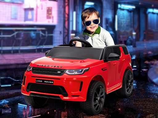 Voiture électrique pour enfants Land Rover Discovery Sport, 12V